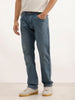 Washed Anti Fit Denim Jeans | Blue