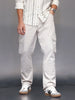 Men’s straight fit cargo trousers | Grey