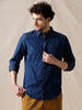 Solid Denim Blues Shirt