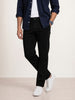 Solid Regular Fit Trouser | Black