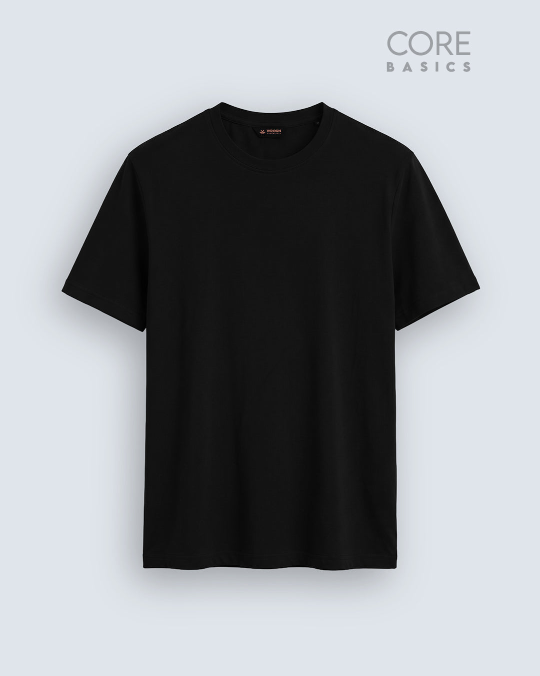 Core Basics Regular Fit T-Shirt | Essential | Black