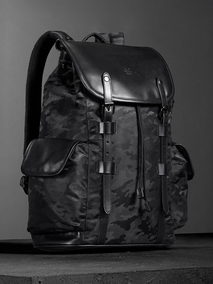 Tonal Camo Backpack | Black (30L)