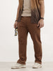 Cut & Sew Comfort Fit Cargo Jogger | Brown