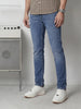 Solid Slim Fit Denim Jeans | Light Blue