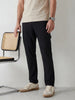 Relaxed Fit Track Pants | Black