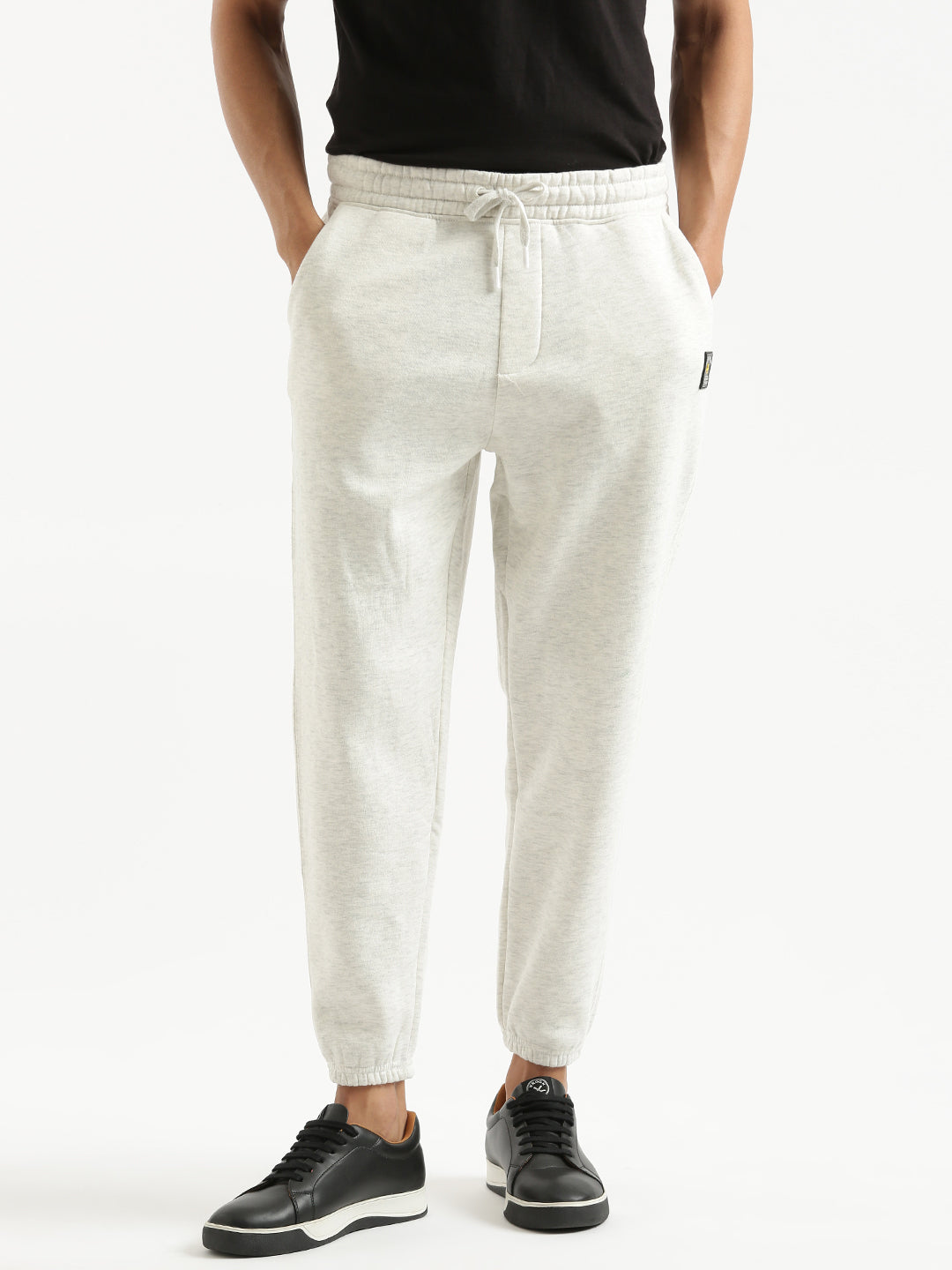 Off-White Solid Jogger