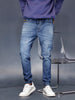 Men’s light washed jogger fit jeans | Med Stone