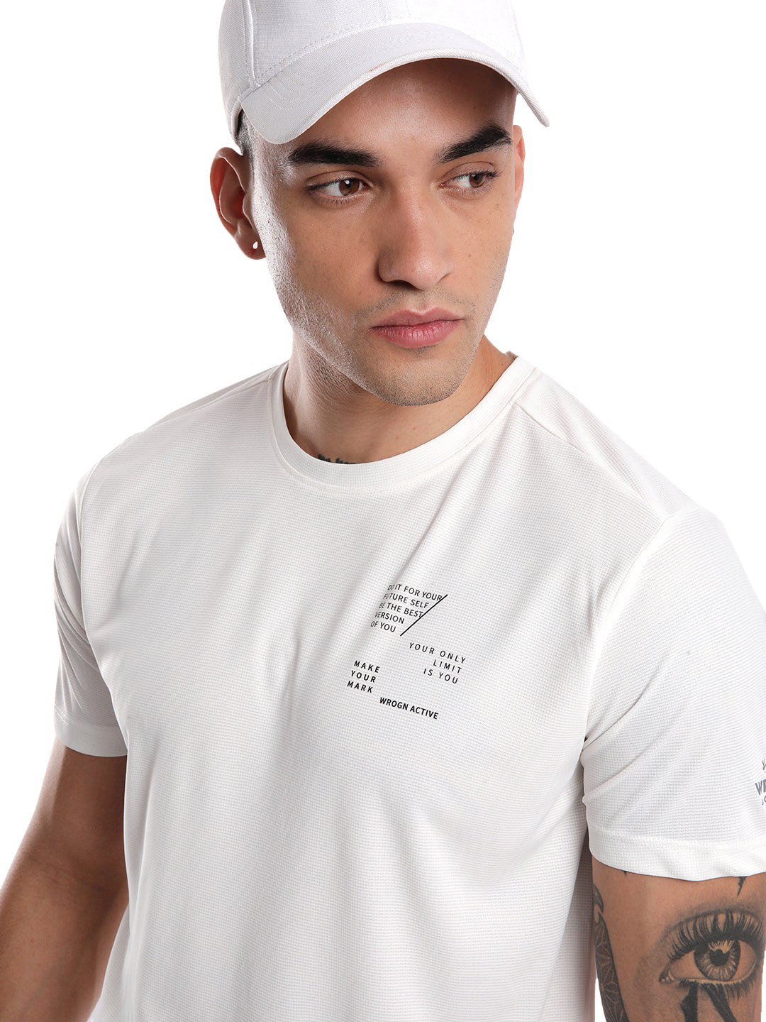 Basic Active Placemented Print T-Shirt