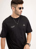 Oversized Fit Half Sleeve T-Shirt | Black