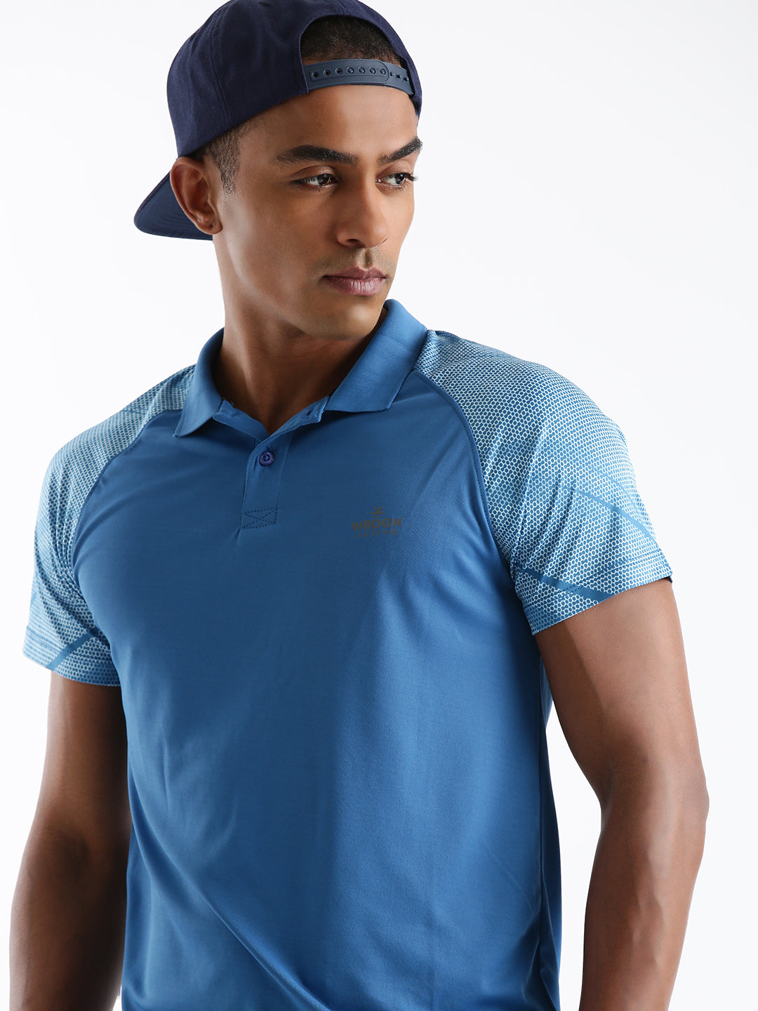 Raglan Active Polo T-Shirt