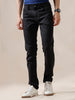 Solid Mid Rise Darkstone Jeans