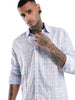 Blue Lined Classic Check Shirt