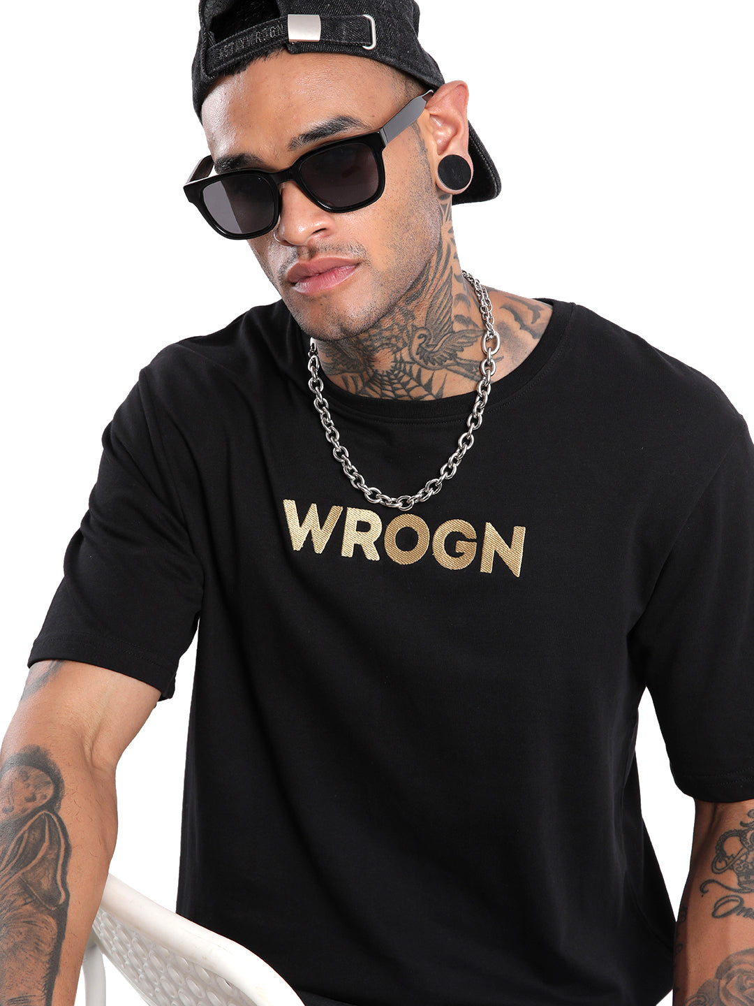 Premium Black Crew Neck T-Shirt