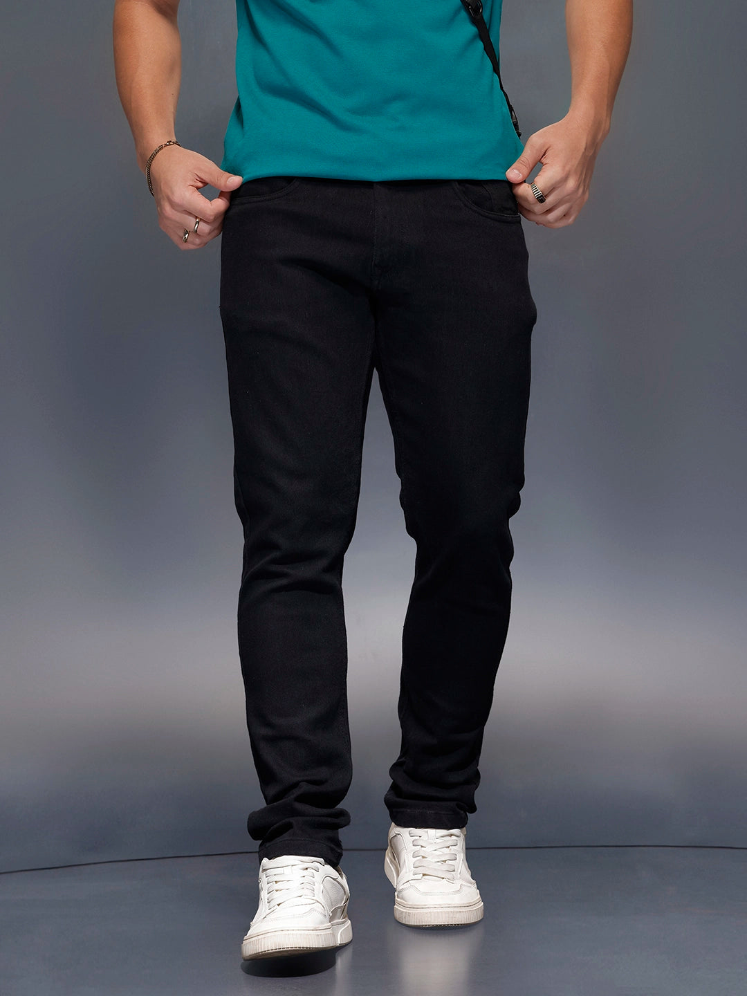 Classic Slim Fit Jeans | Black