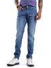 Classic Blue Five Pocket Denim Jeans