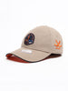 Embroidered Tan ISRO Cap