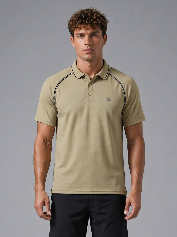 Nylon Active Polo | Active |  Beige