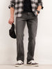 Straight Fit Faded Denim Fit  | Dark Grey