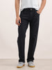Anti Fit Contast Stitch Denim Jeans | Dark Blue