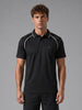 Nylon Active Polo | Active |  Black