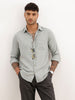 Solid Regular Fit Full Sleeve Shirt | Grey | WWSH9190F