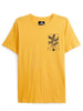 Rebel Wave Yellow Printed T-Shirt