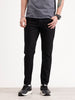 Solid Skinny Crop Denim Jeans | Black