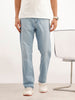 Solid Straight Fit Denim Jeans | Light Blue | WWJN2353AZ