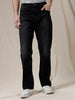 Black Anti Fit Faded Jeans