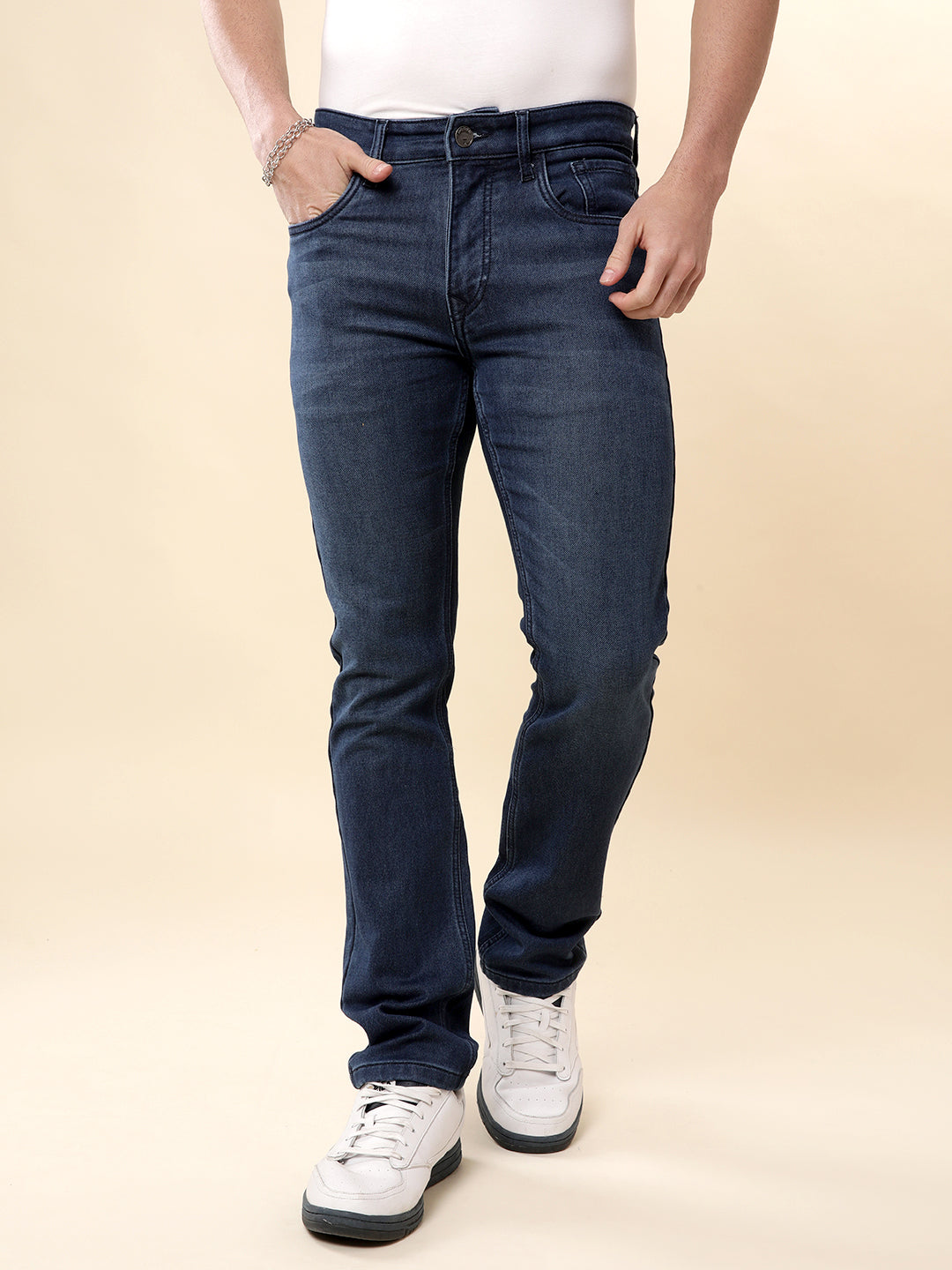 Premium Darkstone Straight Fit Jeans