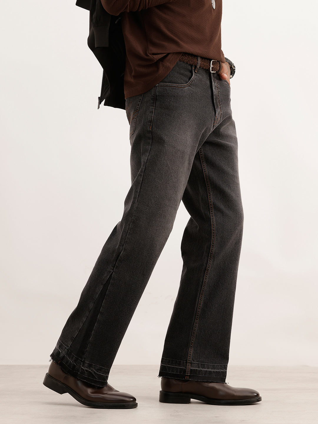 Classic Boot Cut Denim Jeans | Black