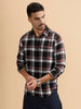 Textured Dobby Regular Fit Shirt | Red