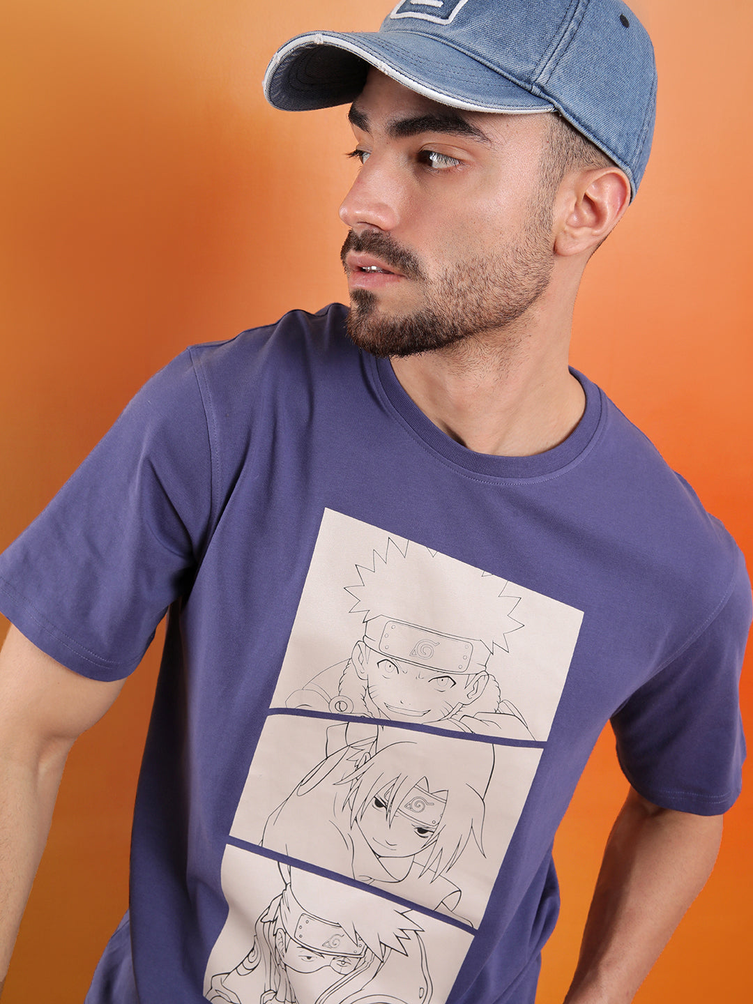 Squad Goals Printed Naruto T-Shirt