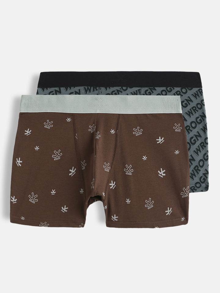 Wrogn Prints Pack of 2 Trunks