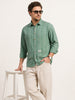 Oversized Double Pocket Shirt | Green