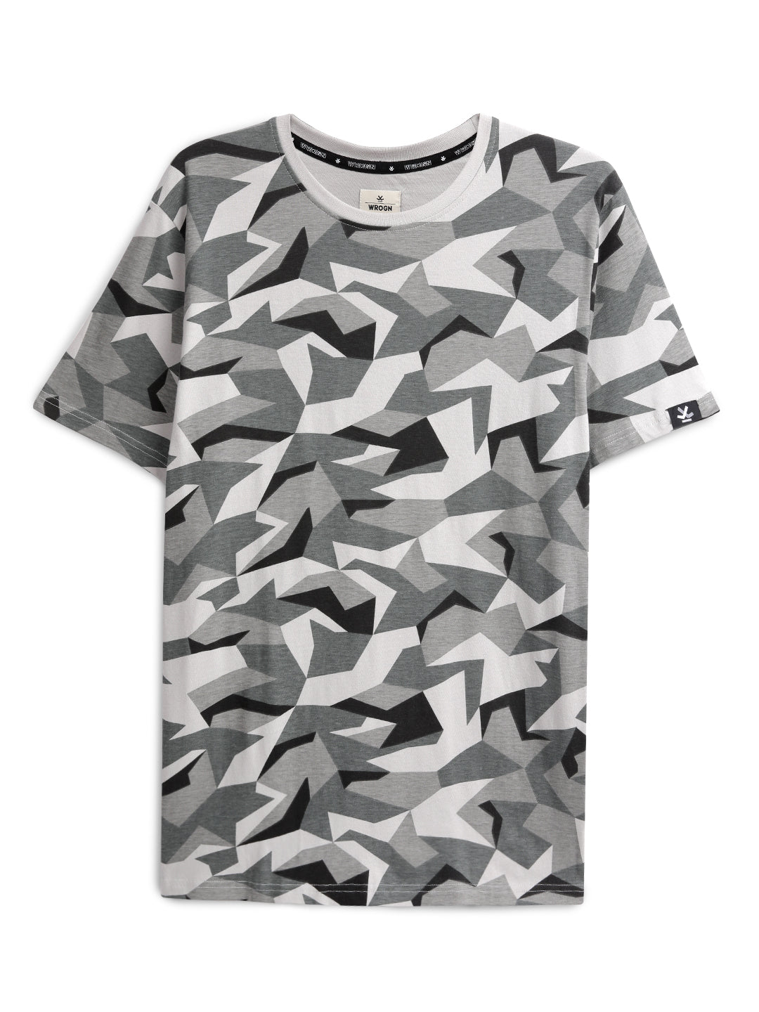 Abstract Shapes Printed T-Shirt