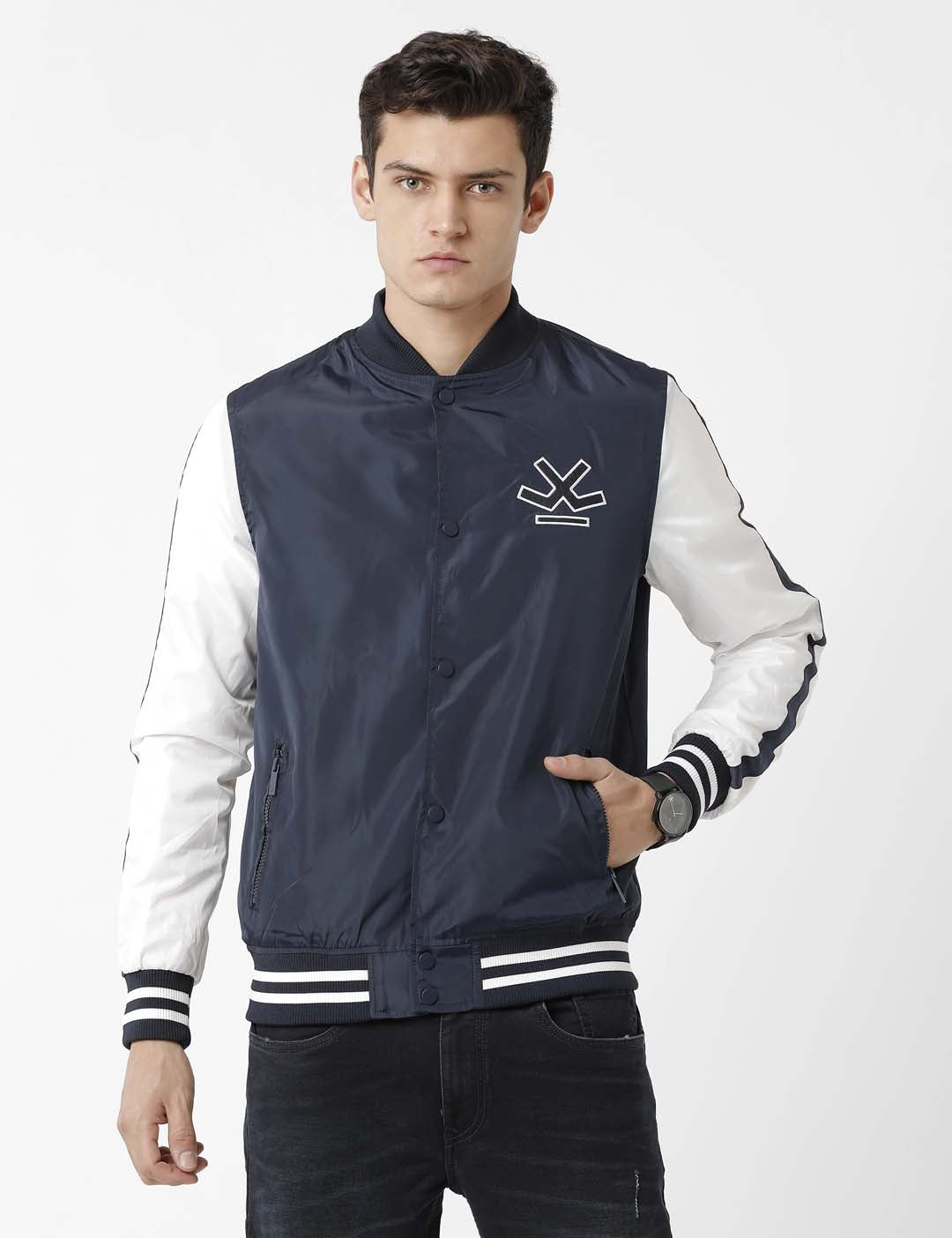 Wrogn Navy Bomber Jacket