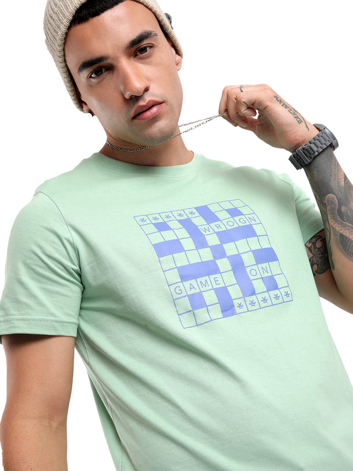 Game On Light Green T-Shirt
