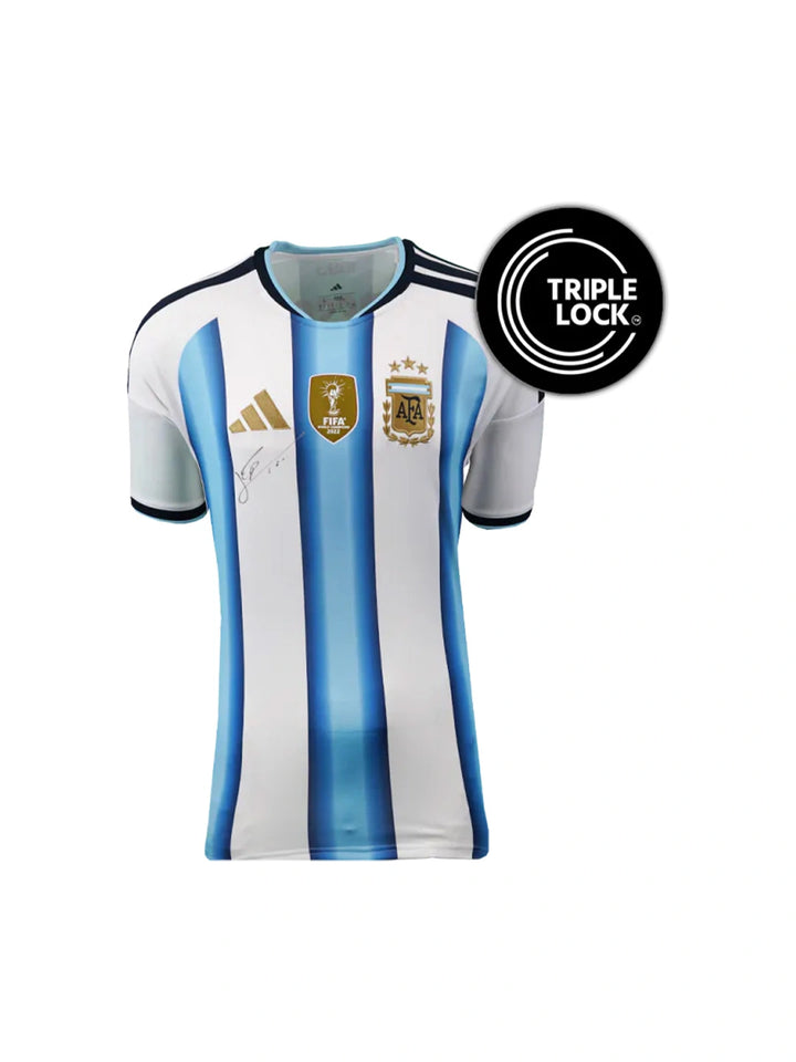 Lionel Messi Front Signed Argentina 2026 Home Shirt