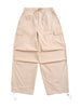 Beige Parachute Pants