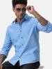 Solid Teal Casual Shirt