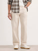 Loose Fit Denim Jeans | Beige