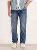 Relaxed Fit Denim Jeans | Light Blue