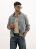Regular Fit Tinted Overshirt | Light Blue | WSH01LSRE0373S