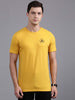 Basic Crew Neck Yellow T-Shirt