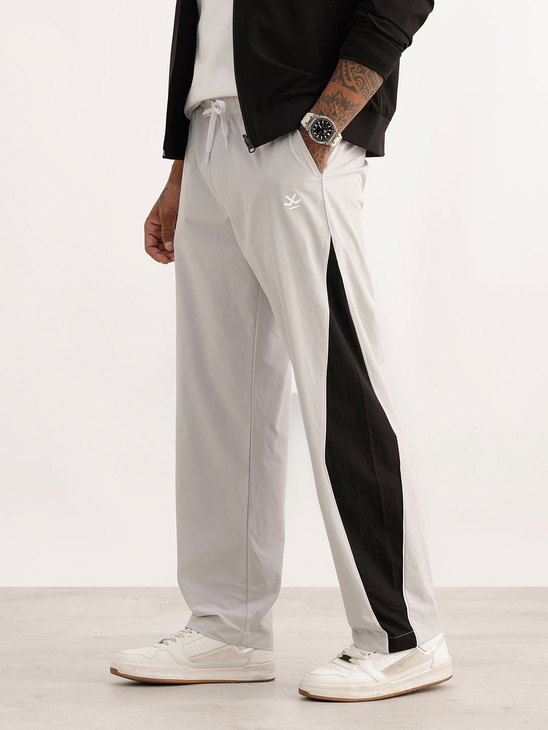 Classic Loose Fit Track Pants | Grey