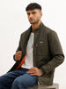 Classic Regular Fit Puffer Jacket | Green