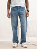Anti Fit Faded Denim Jeans | Light Blue | WUJN2921M