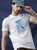 Printed Bold Urban White T-Shirt