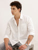 Solid Slim Fit Shirt | White